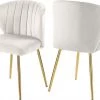 Meridian Furniture Finley Velvet Chair- Set Of 2