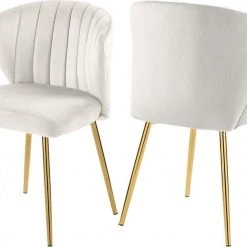 Meridian Furniture Finley Velvet Chair- Set Of 2