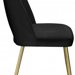 Meridian Furniture Logan Velvet Dining Chair Set Of 2