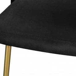 Meridian Furniture Logan Velvet Dining Chair Set Of 2