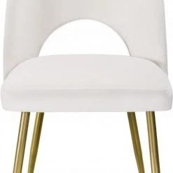 Meridian Furniture Logan Velvet Dining Chair Set Of 2