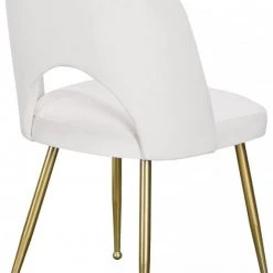 Meridian Furniture Logan Velvet Dining Chair Set Of 2