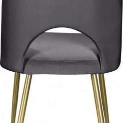 Meridian Furniture Logan Velvet Dining Chair Set Of 2