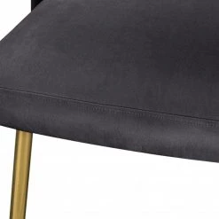 Meridian Furniture Logan Velvet Dining Chair Set Of 2