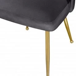 Meridian Furniture Logan Velvet Dining Chair Set Of 2