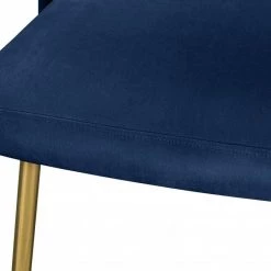 Meridian Furniture Logan Velvet Dining Chair Set Of 2