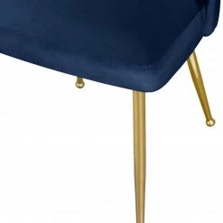 Meridian Furniture Logan Velvet Dining Chair Set Of 2