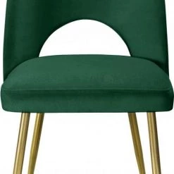 Meridian Furniture Logan Velvet Dining Chair Set Of 2