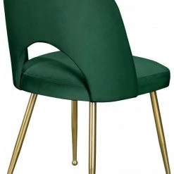 Meridian Furniture Logan Velvet Dining Chair Set Of 2