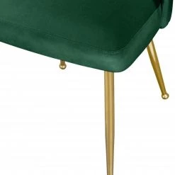 Meridian Furniture Logan Velvet Dining Chair Set Of 2