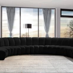 Meridian Furniture Infinity Modular 7 Piece Sectional Living Room