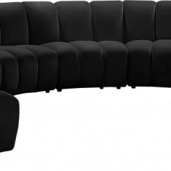 Meridian Furniture Infinity Modular 7 Piece Sectional Living Room