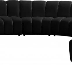 Meridian Furniture Living Room Infinity Modular 9 Piece Sectional