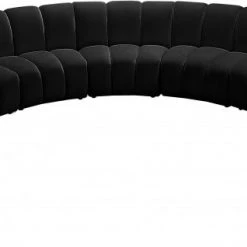 Meridian Furniture Living Room Infinity Modular 9 Piece Sectional