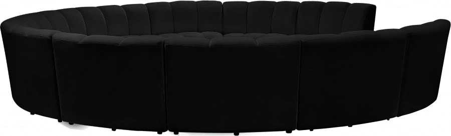 Meridian Furniture Living Room Infinity Modular 11 Piece Sectional
