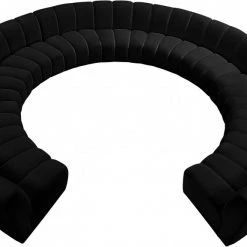 Meridian Furniture Living Room Infinity Modular 11 Piece Sectional