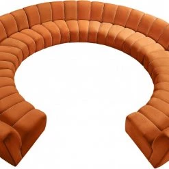 Meridian Furniture Living Room Infinity Modular 11 Piece Sectional