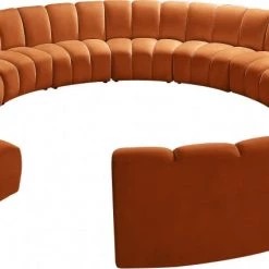 Meridian Furniture Living Room Infinity Modular 12 Piece Sectional