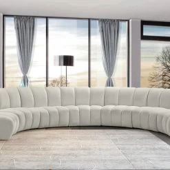Meridian Furniture Infinity Modular 7 Piece Sectional Living Room
