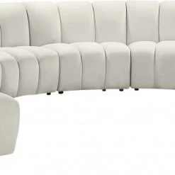 Meridian Furniture Infinity Modular 7 Piece Sectional Living Room