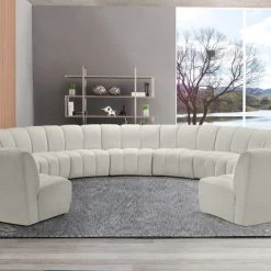 Meridian Furniture Living Room Infinity Modular 11 Piece Sectional