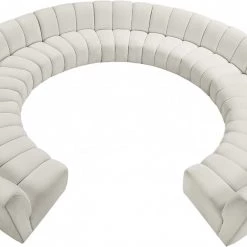 Meridian Furniture Living Room Infinity Modular 11 Piece Sectional