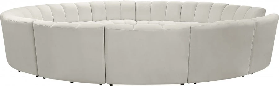Meridian Furniture Living Room Infinity Modular 12 Piece Sectional
