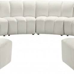 Meridian Furniture Living Room Infinity Modular 12 Piece Sectional