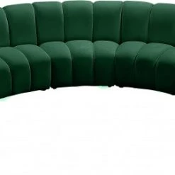 Meridian Furniture Infinity Modular 7 Piece Sectional Living Room