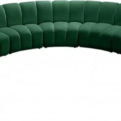 Meridian Furniture Living Room Infinity Modular 9 Piece Sectional