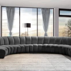 Meridian Furniture Infinity Modular 7 Piece Sectional Living Room