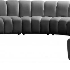 Meridian Furniture Living Room Infinity Modular 9 Piece Sectional