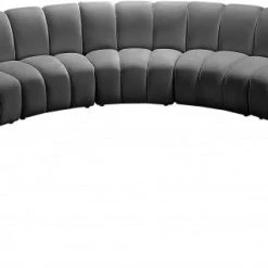 Meridian Furniture Living Room Infinity Modular 9 Piece Sectional