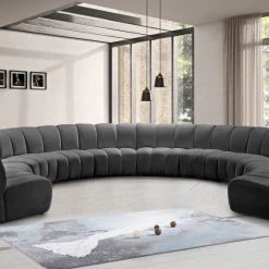 Meridian Furniture Infinity Modular 10 Piece Sectional