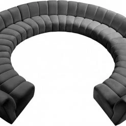 Meridian Furniture Living Room Infinity Modular 11 Piece Sectional