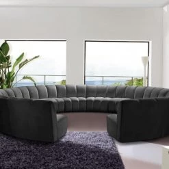 Meridian Furniture Living Room Infinity Modular 12 Piece Sectional