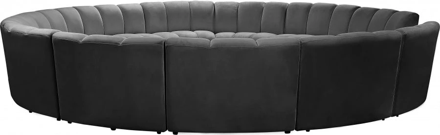 Meridian Furniture Living Room Infinity Modular 12 Piece Sectional