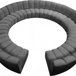 Meridian Furniture Living Room Infinity Modular 12 Piece Sectional