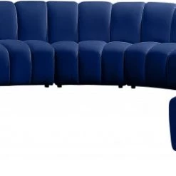 Meridian Furniture Living Room Infinity Modular 9 Piece Sectional