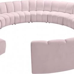 Meridian Furniture Living Room Infinity Modular 12 Piece Sectional