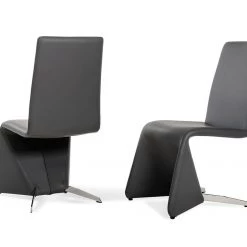 VIG Nisse - Contemporary Leatherette Dining Chair (Set Of 2) Dining Room