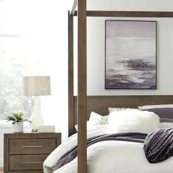 Modus Furniture Melbourne Nightstand With USB Bedroom