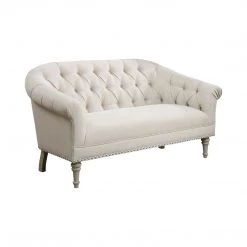 Coaster Royal Tufted Back Settee Living Room