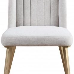 Meridian Furniture Eleanor Linen Dining Chair Set Of 2
