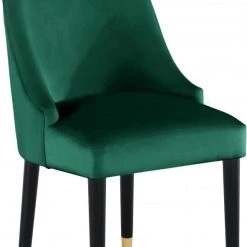 Meridian Furniture Dining Room Omni Velvet Dining Chair Set Of 2