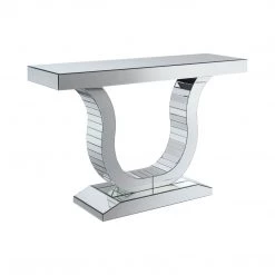 Coaster Olivia Mirrored Console Table Living Room