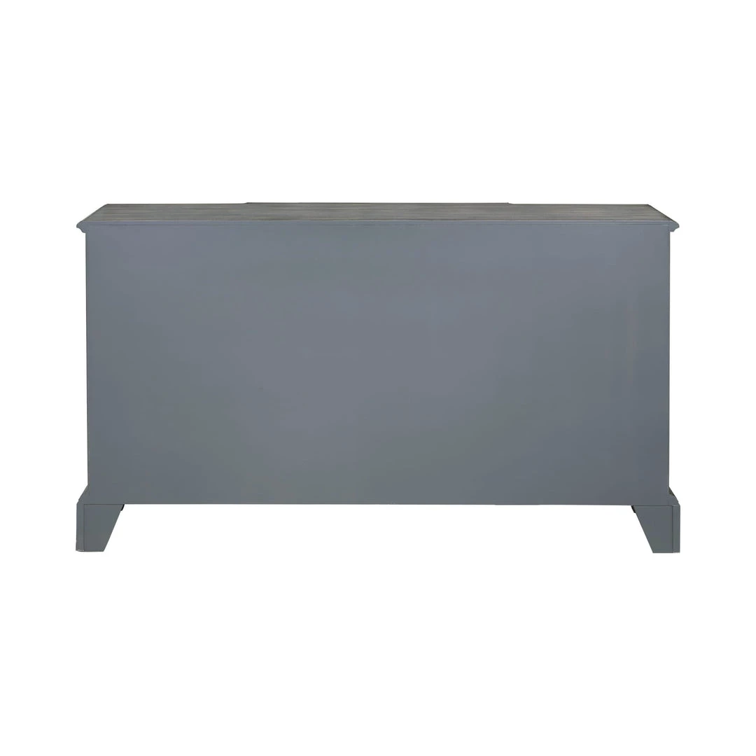 Coaster Loggan 4 Door Accent Cabinet Grey Living Room