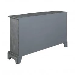 Coaster Loggan 4 Door Accent Cabinet Grey Living Room