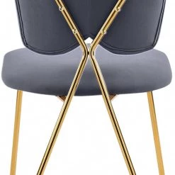 Meridian Furniture Accent Chairs Angel Velvet Dining Chair (Set Of 2)