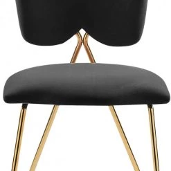 Meridian Furniture Accent Chairs Angel Velvet Dining Chair (Set Of 2)